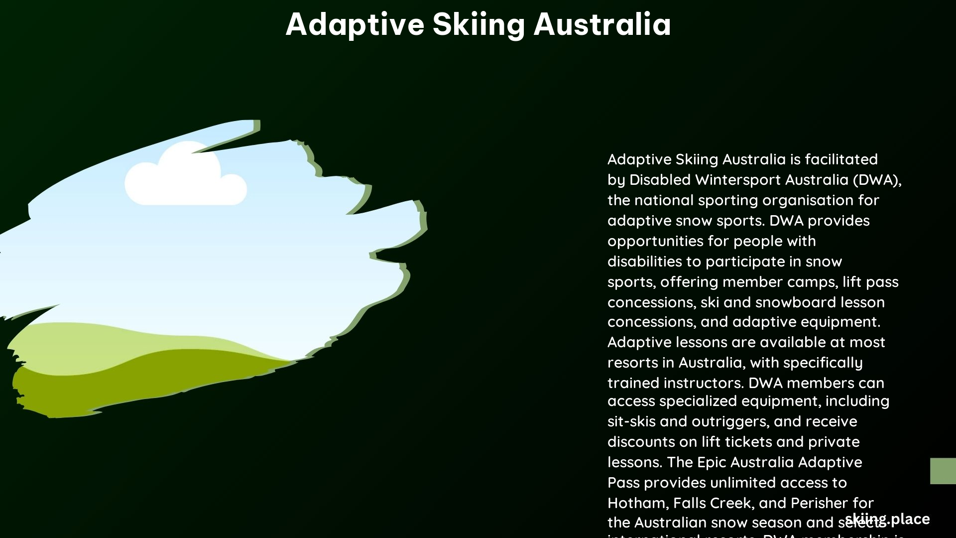 Adaptive Skiing Australia