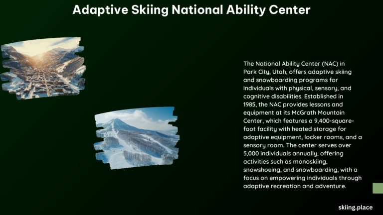 Adaptive Skiing National Ability Center 1