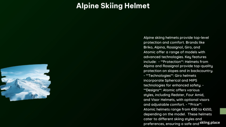 Alpine Skiing Helmet