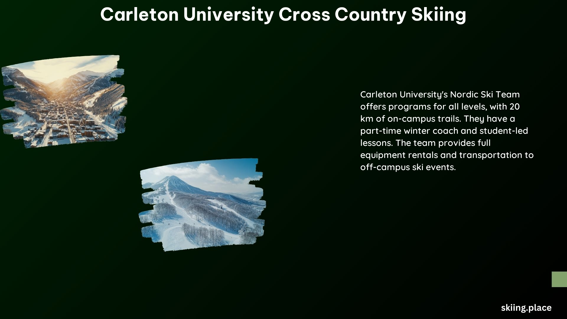 Carleton University Cross Country Skiing