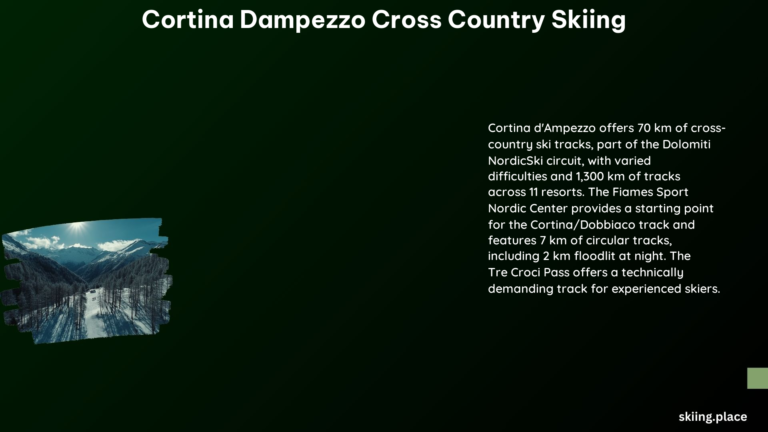 Cortina Dampezzo Cross Country Skiing