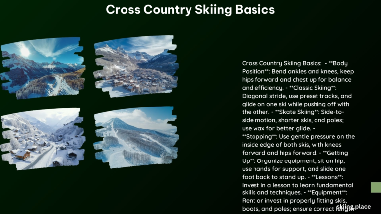 Cross Country Skiing Basics