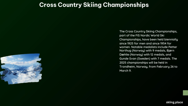 Cross Country Skiing Championships