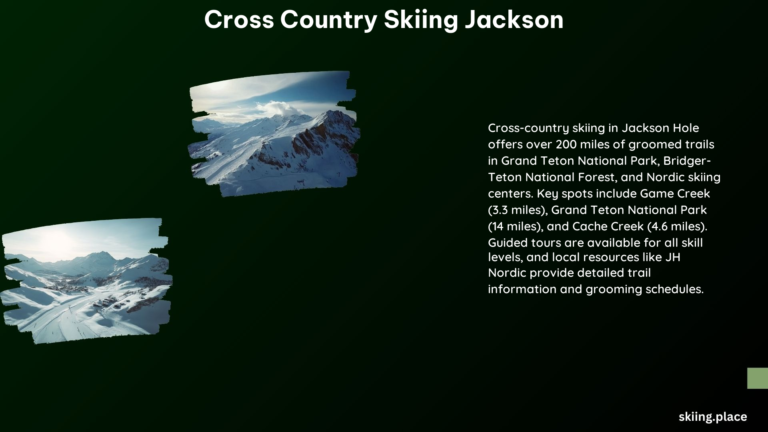 Cross Country Skiing Jackson