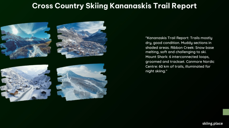 Cross Country Skiing Kananaskis Trail Report