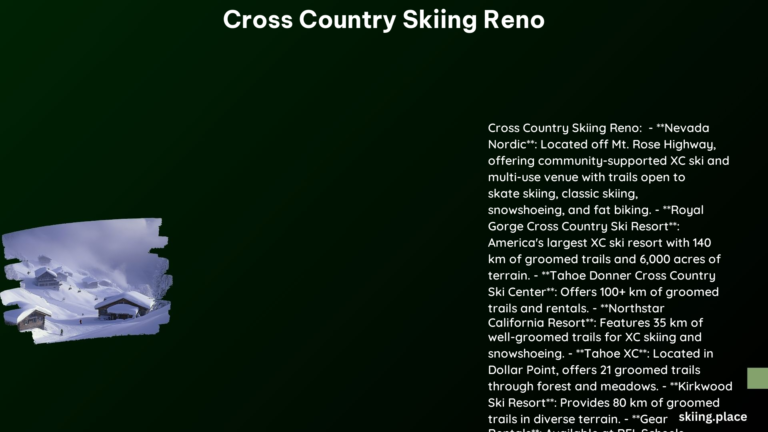 Cross Country Skiing Reno