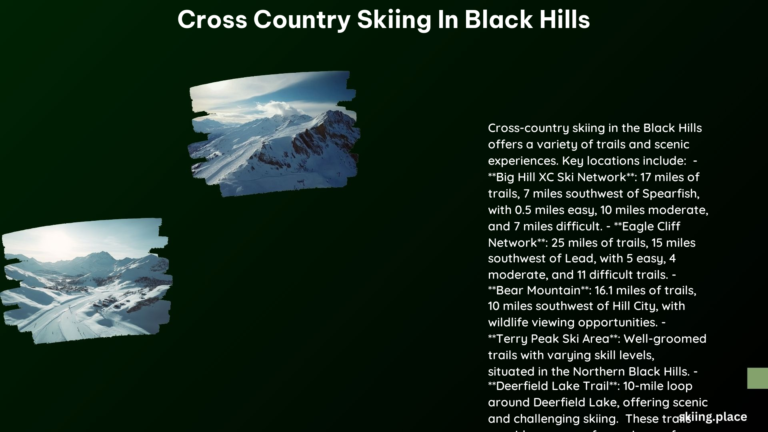 Cross Country Skiing in Black Hills