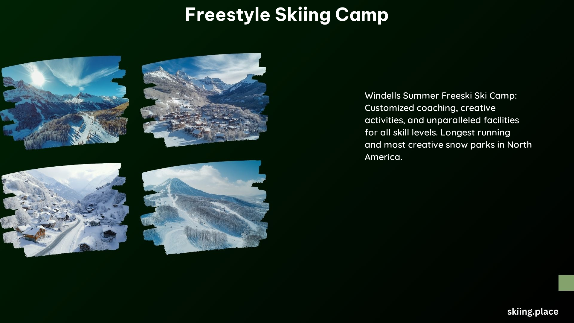 Freestyle Skiing Camp