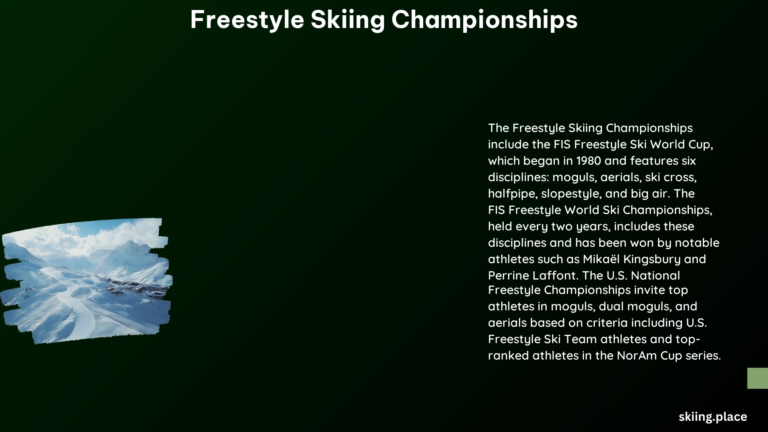 Freestyle Skiing Championships