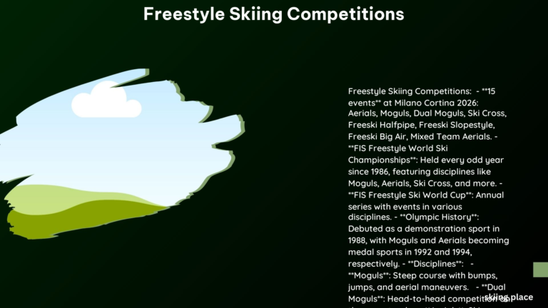 Freestyle Skiing Competitions