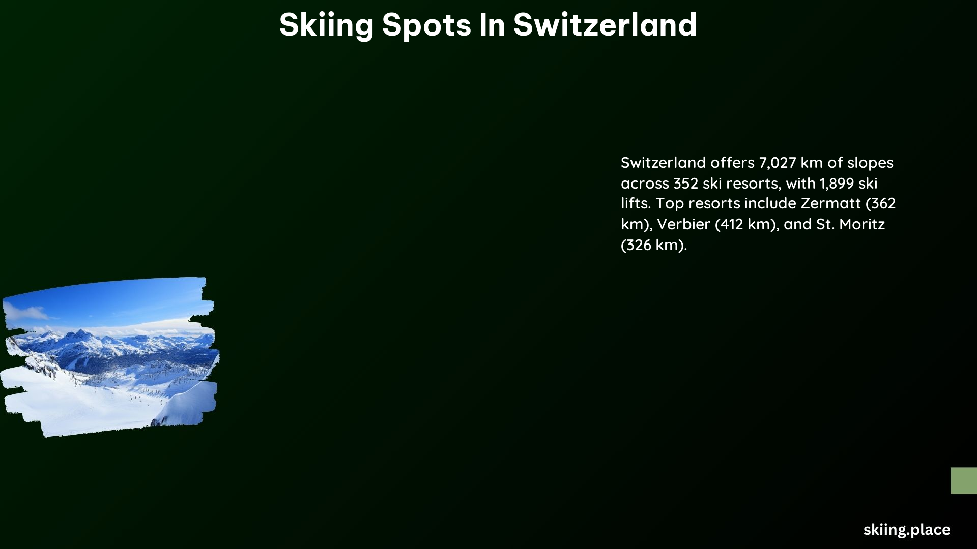 Skiing Spots in Switzerland